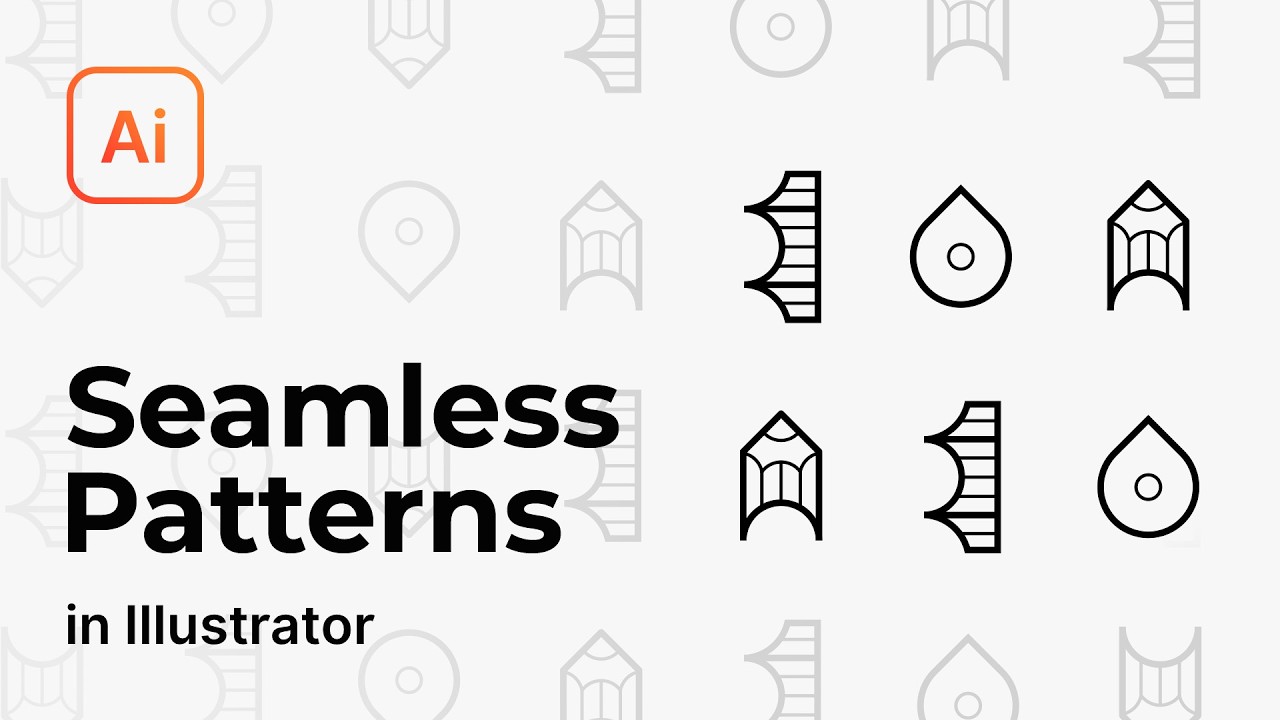 How to create seamless patterns in Illustrator