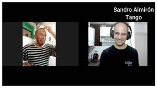 Video thumbnail for 186 Días sin MILONGA😷conociendo a 👉🎶JUAMPY Rámirez ARTISTA, BAILARÍN, DOCENTE✨👈 con SANDRO Almirón