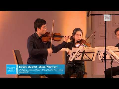 Simply Quartet - Wolfgang Amadeus Mozart: String Quartet No. 15 in d minor, K 421