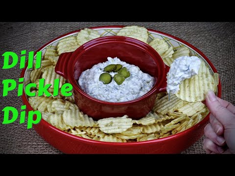 Easy Dill Pickle Dip Recipe!