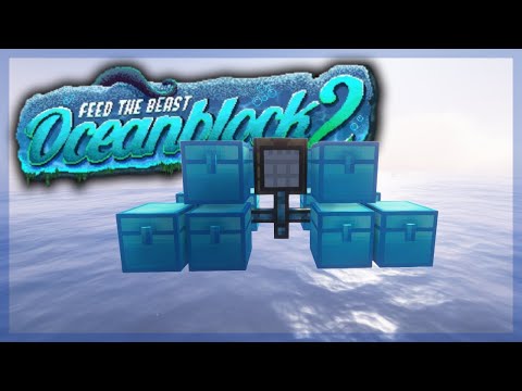 MINECRAFT OCEANBLOCK 2 | HOW TO TO OBTAIN EARLY GAME STORAGE | INTEGRATED DYNAMICS