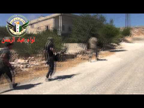 قيام لواء عباد الرحمن بالتوجه للمؤازة في جبل كتلاتا في معركة السيطرة على جبل الأربعين