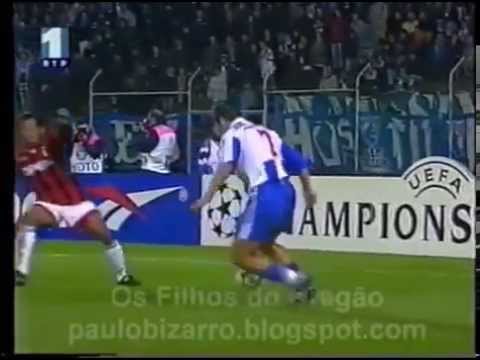 Porto Fc - AC Milan 1-1, Champions League, 20th Nov 1996