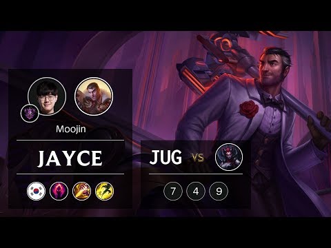 Jayce Jungle vs Elise - KR Master Patch 9.6