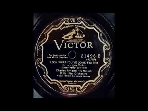 Look What You've Done  by Charles Fry and His Million Dollar Pier Orchestra, 1928