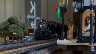 AT&SF locomotive run session with Berkshire #4115 and FT Diesel #158