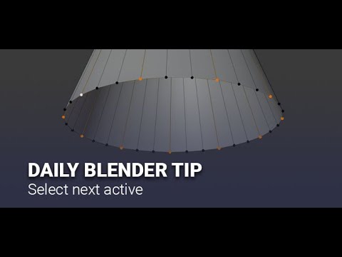 Blender Secrets - Select Next Active