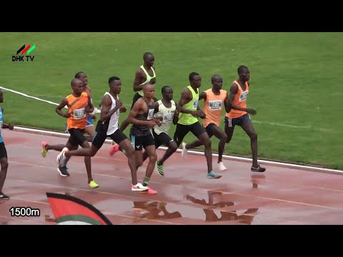 Men's 1500m Final - U18 Africa Championship Trials