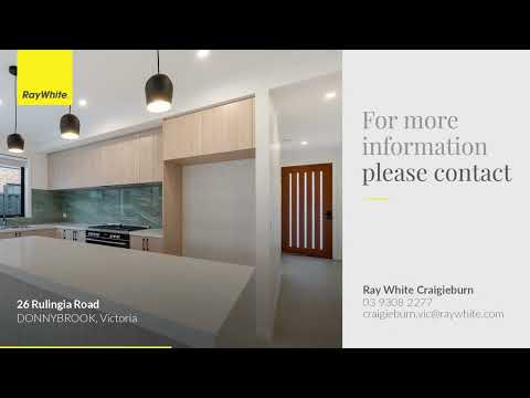 26 Rulingia Road, Donnybrook, VIC 3064, 4 habitaciones, 2 baños, House