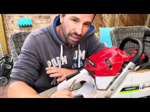 Kettensäge reparieren - Greencut GS750x, Husqvarna 372xp Klon, Schalter defekt