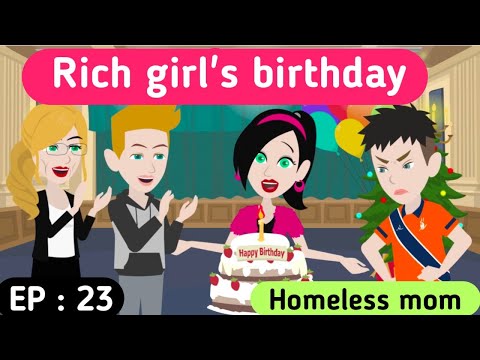 Homeless mom part 23 | English story | Learn English | English animation | Sunshine English