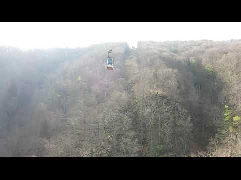 Luftseilbahn Verdasio - Rasa Bergfahrt funivia cablecar Switzerland