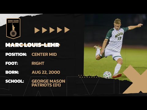 Louis L. - George Mason Patriots (D1 Transfer)- CM/CDM - Highlights 2022