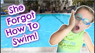 Layla  Learns To Swim....AGAIN!