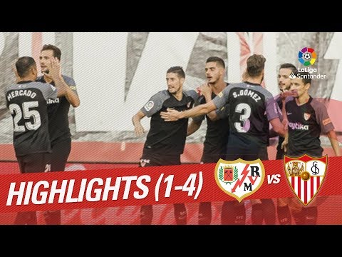 Resumen de Rayo Vallecano vs Sevilla FC (1-4)