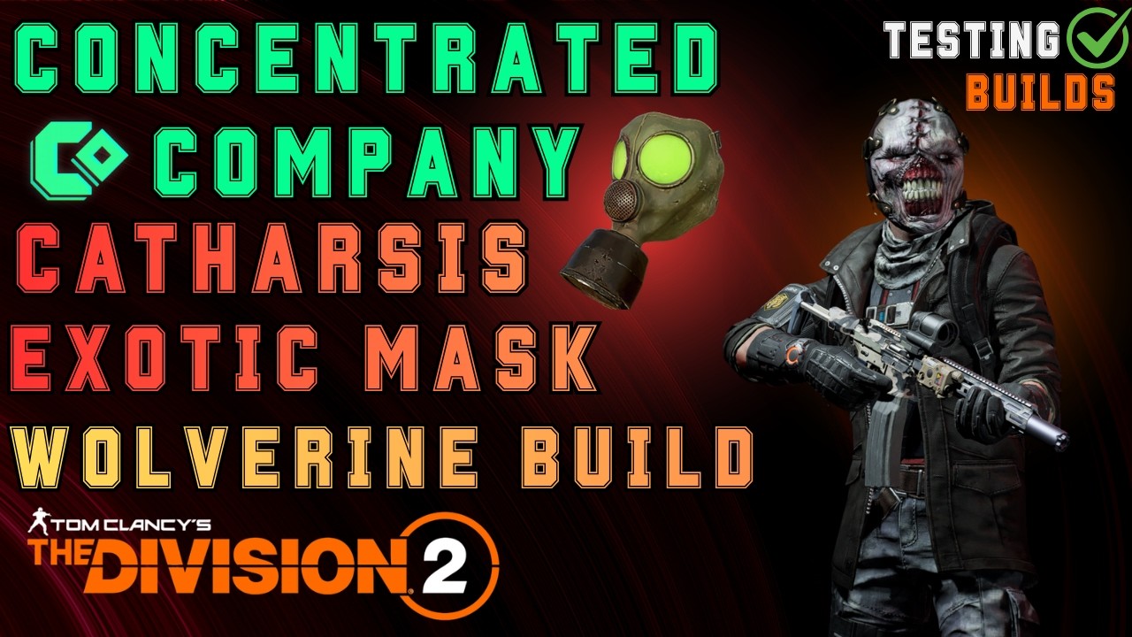 Concentrated Company & Catharsis Savage Wolverine Named AR Build with Equalizer - The Division 2
