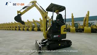 Miniexcavator Shantui SE17SR de vânzare - Imagine 4 | Machineryline RO Miniexcavator Shantui SE17SR nou | Imagine 4 - Machineryline