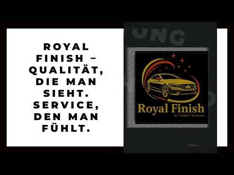 Royal Finish Autoaufbereitung YouTube-Vdeominiatur 2
