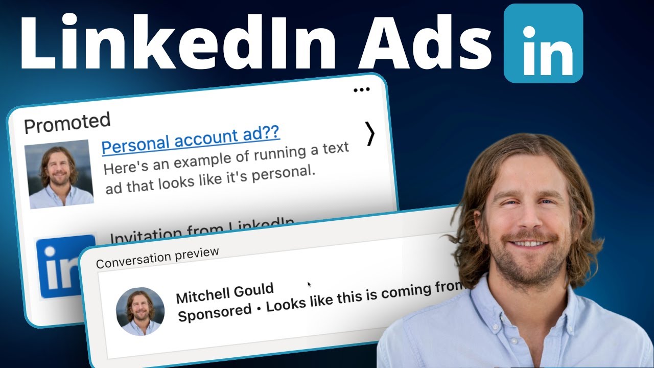 Can you run LinkedIn Ads for a personal account? - YouTube
