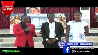 Angel Distributes Winning Lottery Ticket Numbers To Church Members Live -Prophet Obinim