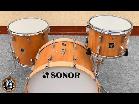 MW-Vintage.pl - Sonor Phonic 100th Anniversary Custom Natural 24", 13", 16" Quick Review