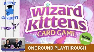 Meeple University - Wizard Kittens Card Game video thumbnail