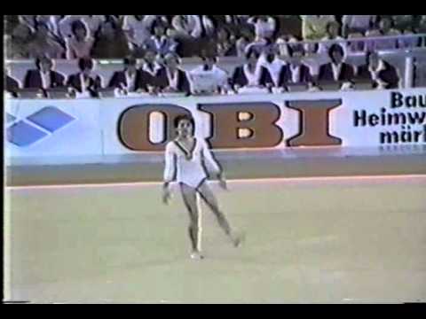 3rd EF FX ROM Mirela Sidon - 1986 JR European Gymnastics Championships 19.475.avi