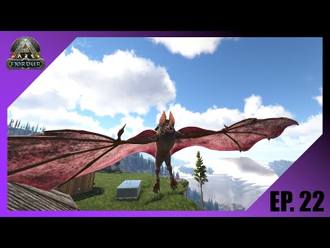 PERFECT TAMING A MAX LEVEL DESMODUS! - Ark: Survival Evolved - Fjordur [EP22]