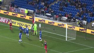 preview picture of video 'FL HIGHLIGHTS: CARDIFF CITY 1-1 BOURNEMOUTH'