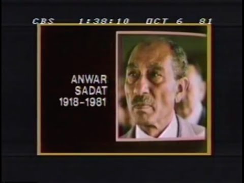Anwar Sadat Assassination Full CBS Coverage - October 6th, 1981