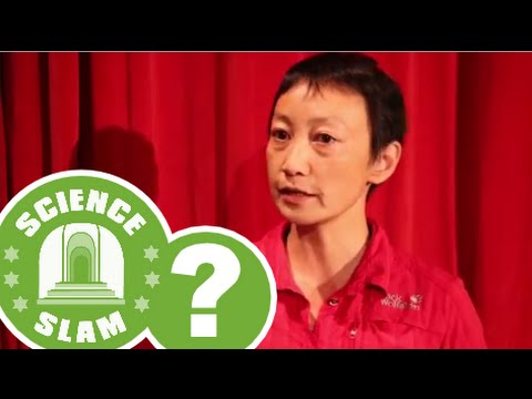 Altersforscherin Lei Mao im Science-Slam-Gespräch