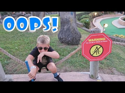 OPENING FAN MAIL & MINI GOLFING!