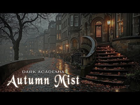 What Lies Behind the Autumn Mist ? Get in the world of Dark Academia with sounds of Piano and Violin