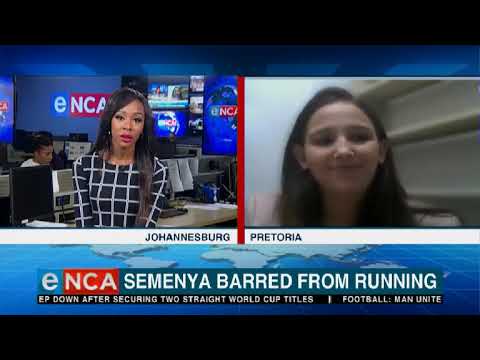 Semenya barred from running
