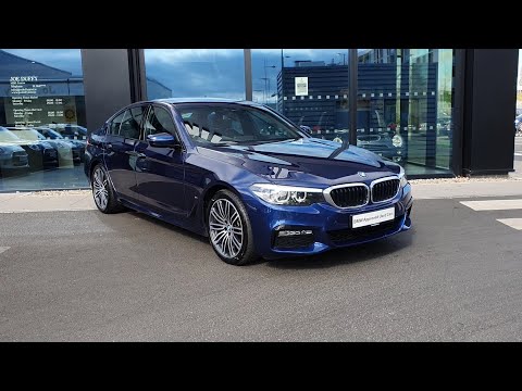 NA18AMK - 2018 BMW 5 Series 530e M Sport iPerformance Saloon 37,500