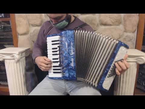 4591 - Blue Main Squeeze Piano Accordion LMM 26 48 $1499