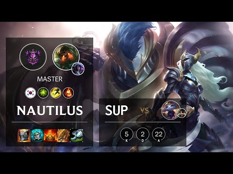 Nautilus Support vs Yuumi - KR Master Patch 10.21