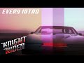 Every Knight Rider Intro Seasons 1 4 Knight Rider