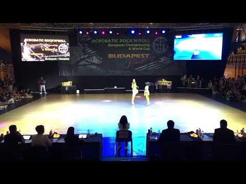 World Cup Juniors  Final KRYKLYVA Amaliya  - POTAMAN Dmytro