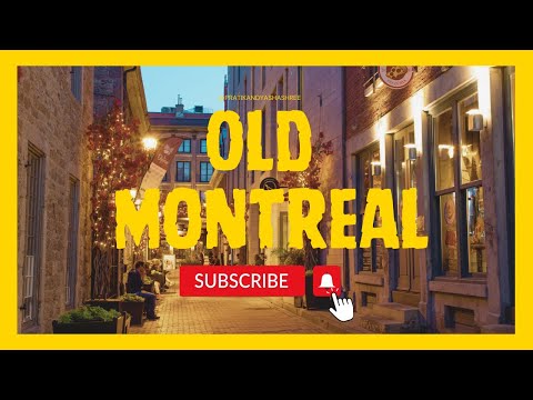 An Evening in Old Montreal | Montreal Series
