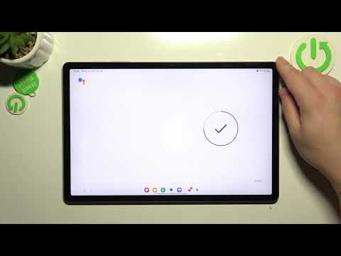 How to Use Google Assistant on SAMSUNG Galaxy Tab S9 FE+ Lock Screen?