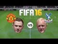 Man Utd (TobiiasGaming) v Crystal Palace (Theo Baker) FIFA 16 - The Emirates FA Cup Final