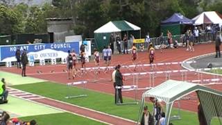 preview picture of video '2009 Australian All Schools Track & Field Championships - U16 Hurdles Final'