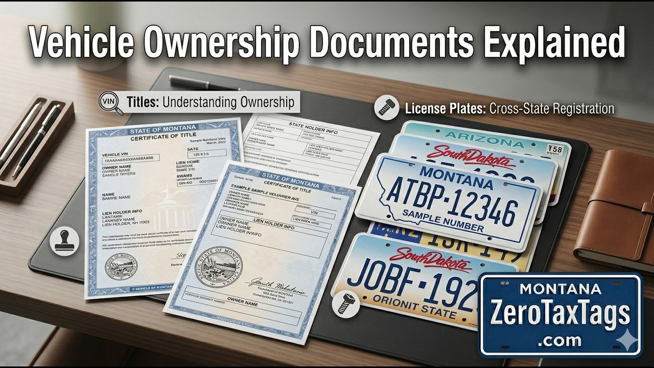 Vehicle Ownership Documents Explained | Title, Registration, MCO, SF-97 & More