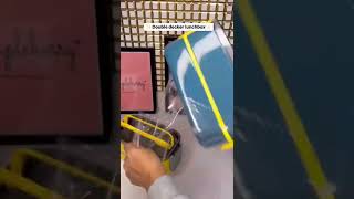 DOUBLE DECKER LUNCH BOX | UNBOXING #stationery #stationeryhaul #shorts