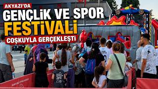  Gençlik ve Spor Festivali Renkli Görüntülere Sahne Oldu