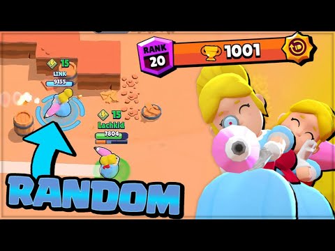 DOUBLE PIPER! - Pushing Piper to 1K With RANDOMS! - BrawlStars