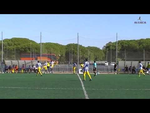 ALSACA2016 Balón de Cádiz CF "A" - CD AD Nervión 2º Tiempo Jornada 5 Temporada 2016-17