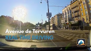 The Entirety of Tervurenlaan / Avenue de Tervuren - Real Time Driving