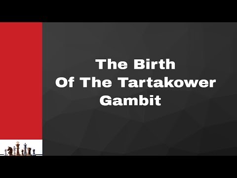 The birth of the Tartakower Gambit| Epic game| Tartakower vs Reti 1919